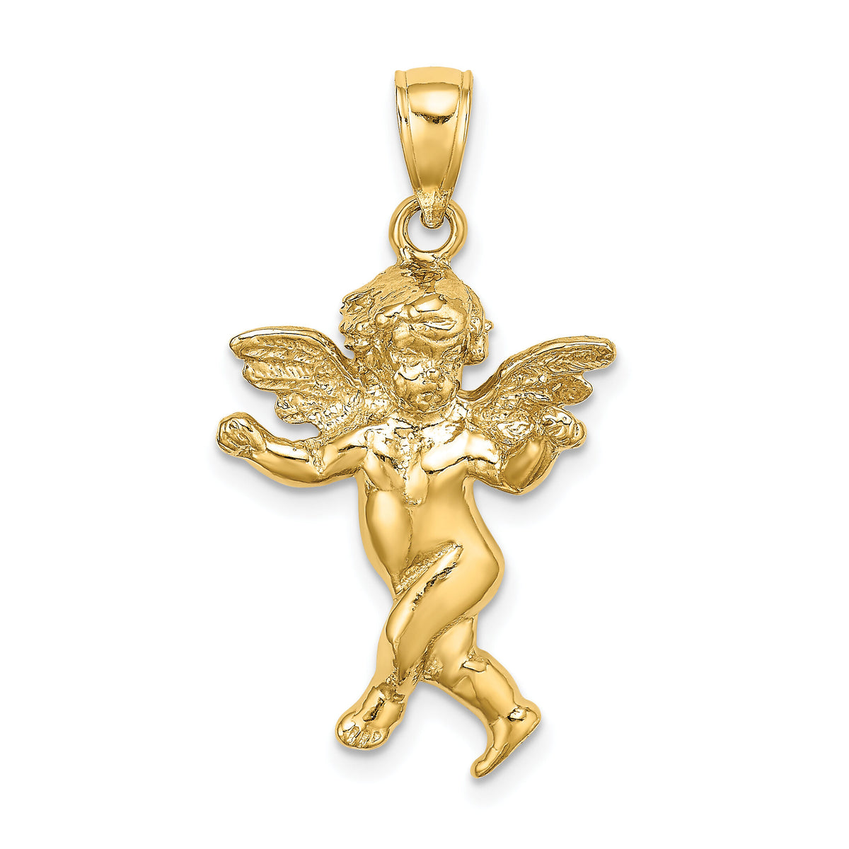 14K Guardian Angel Walking Charm-K8382