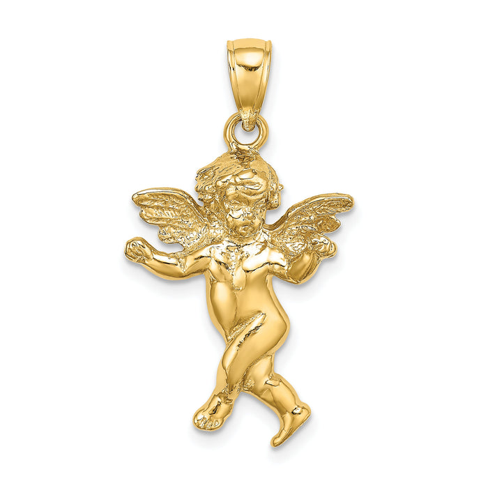 14K Guardian Angel Walking Charm-K8382