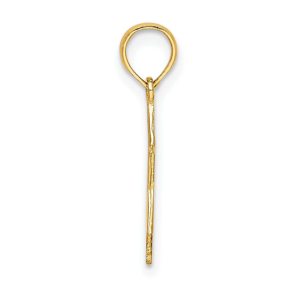 14K Polished Star Of David Charm-K8418