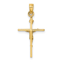 14K INRI Crucifix Charm-K8463