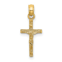 14K Mini Crucifix Charm-K8500