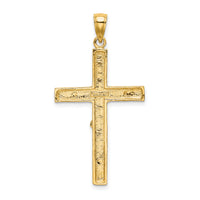 14K Crucifix Charm-K8520