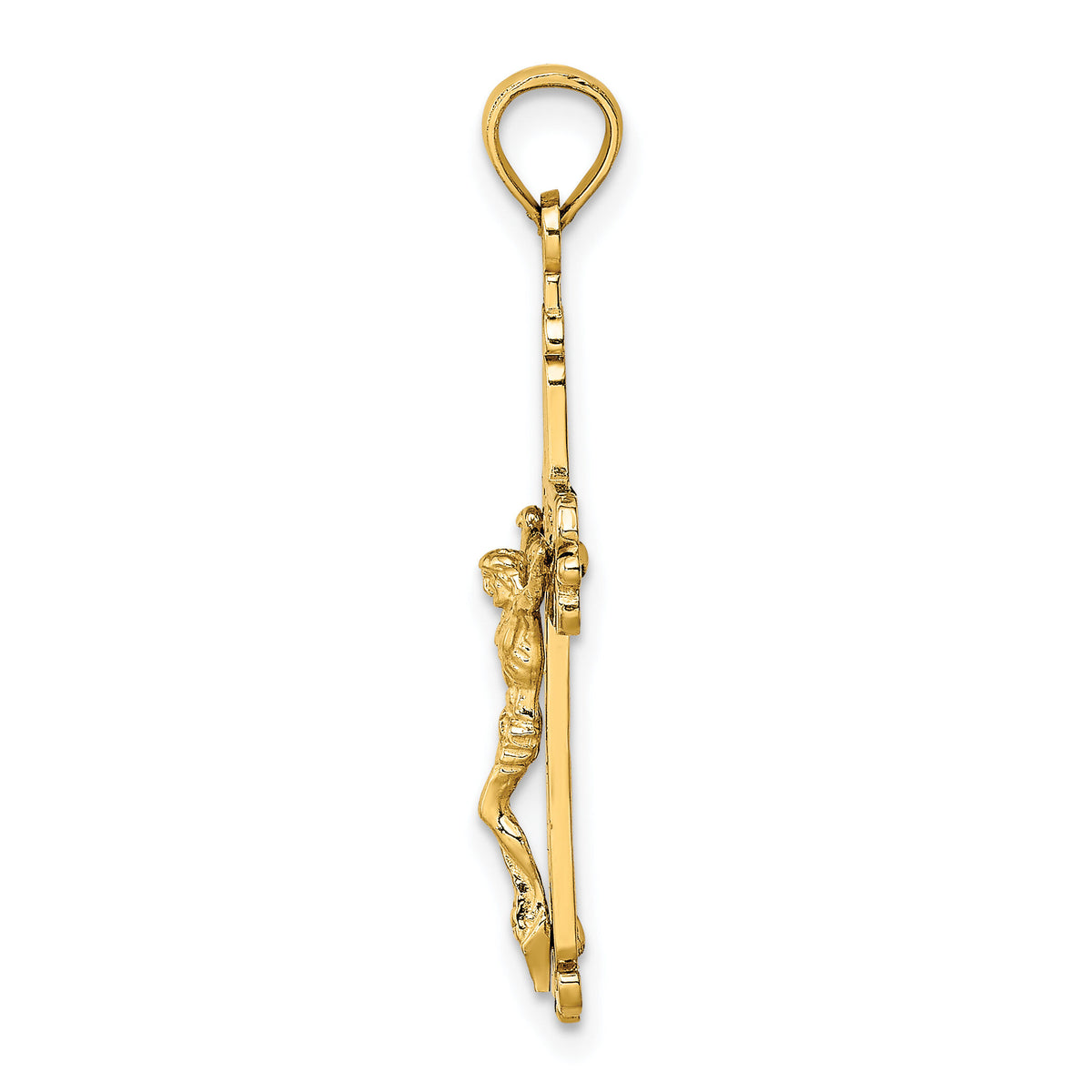 14k Fancy Crucifix Charm-K8549