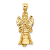 14K 3-D w/ Moveable Angel Charm-K8604