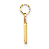 14K OBX NORTH CAROLINA License Plate Charm-K8645