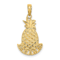 14K BAHAMAS Pineapple Charm-K8654