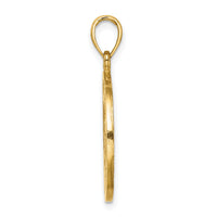 14K ST. LUCIA Twin Pitons Charm-K8667