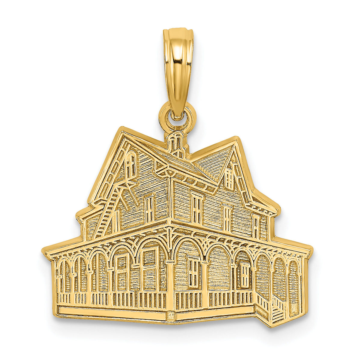 14K The VICTORIAN ROSE - CAPE MAY, NJ Charm-K8692