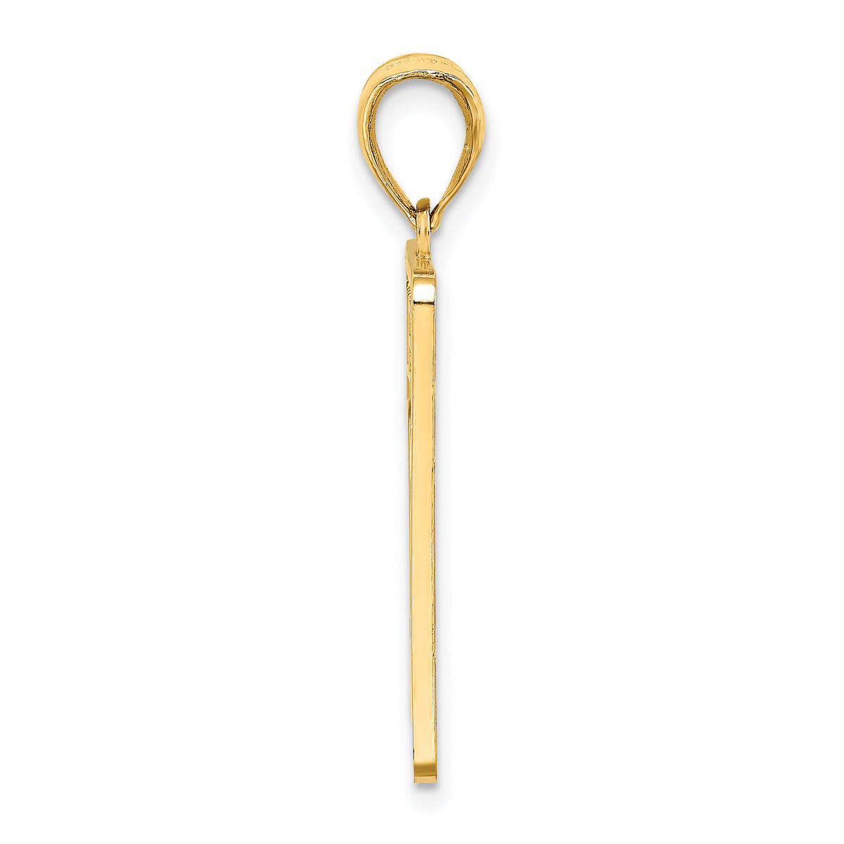 14K Mile Marker 0 / KEY WEST Charm-K8693