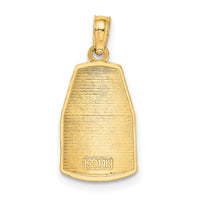 14K Small Southern Most Point USA / KEY WEST FL Charm-K8694