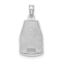 14K White Gold Southern Most Point USA / KEY WEST FL Charm-K8694W