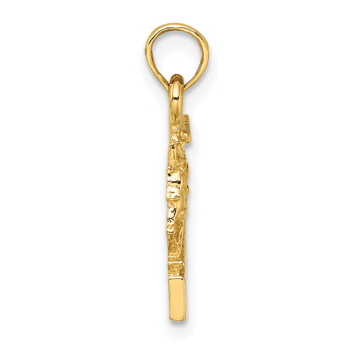 14K CHARLESTON Horse and Cart Charm-K8699