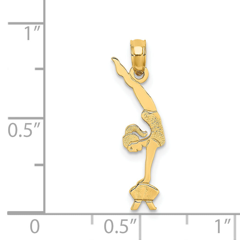 14K Gymnastics Charm-K8731
