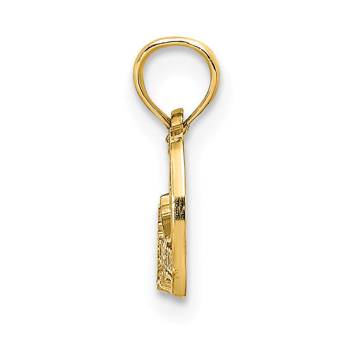 14K CAPE COD Map Charm-K8781
