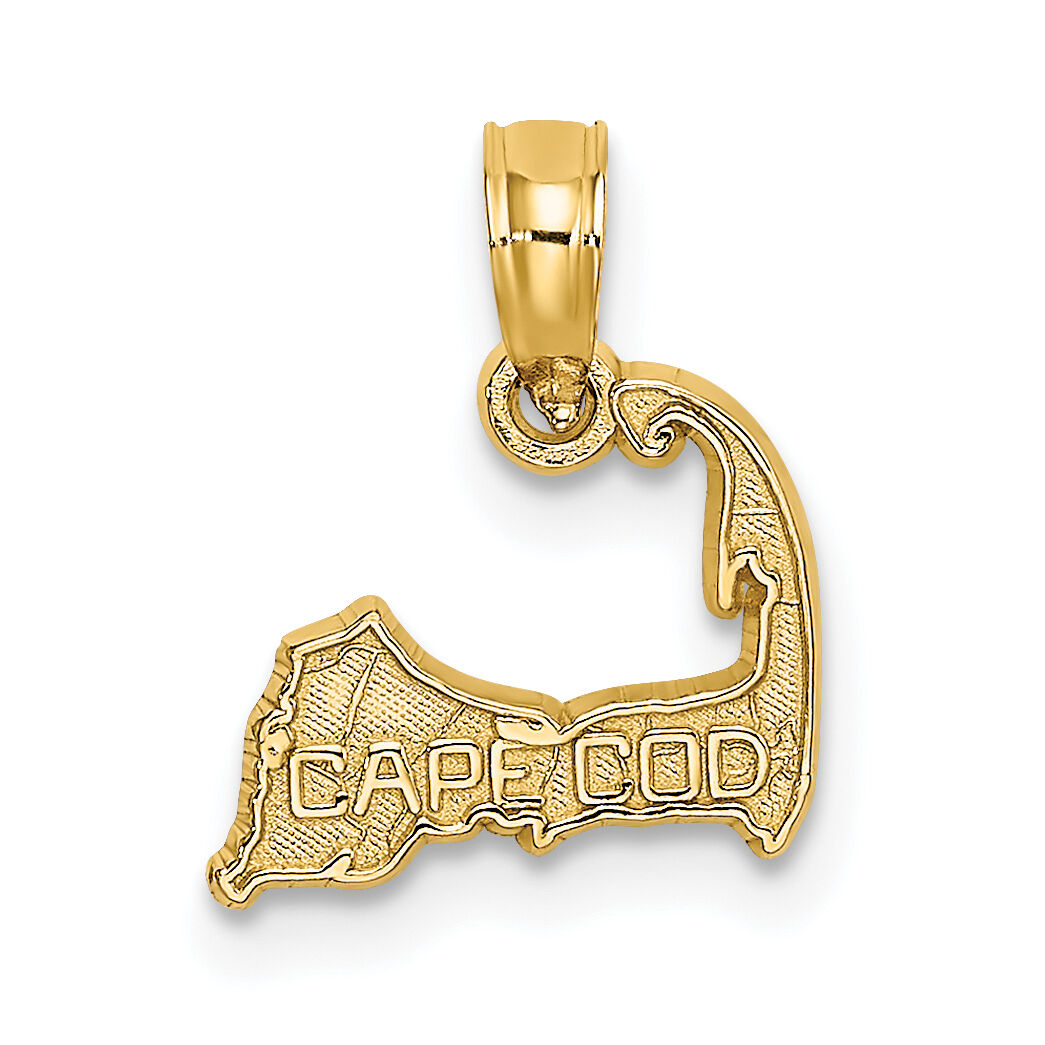 14K CAPE COD Map Charm-K8781
