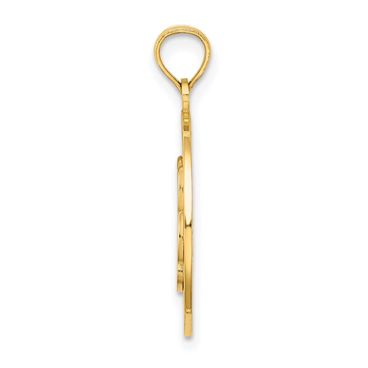 14K ALASKA w/ Bear Paw Charm-K8787