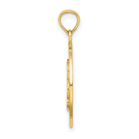 14K ALASKA w/ Bear Paw Charm-K8787