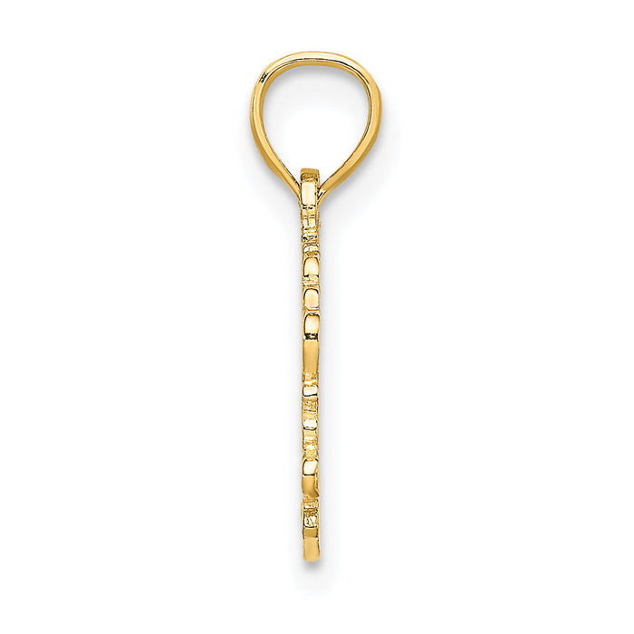 14K #1 NANA  Charm-K8803