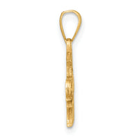 14K Polished GRADUATE 2025 Under Cap Charm-K8814-25