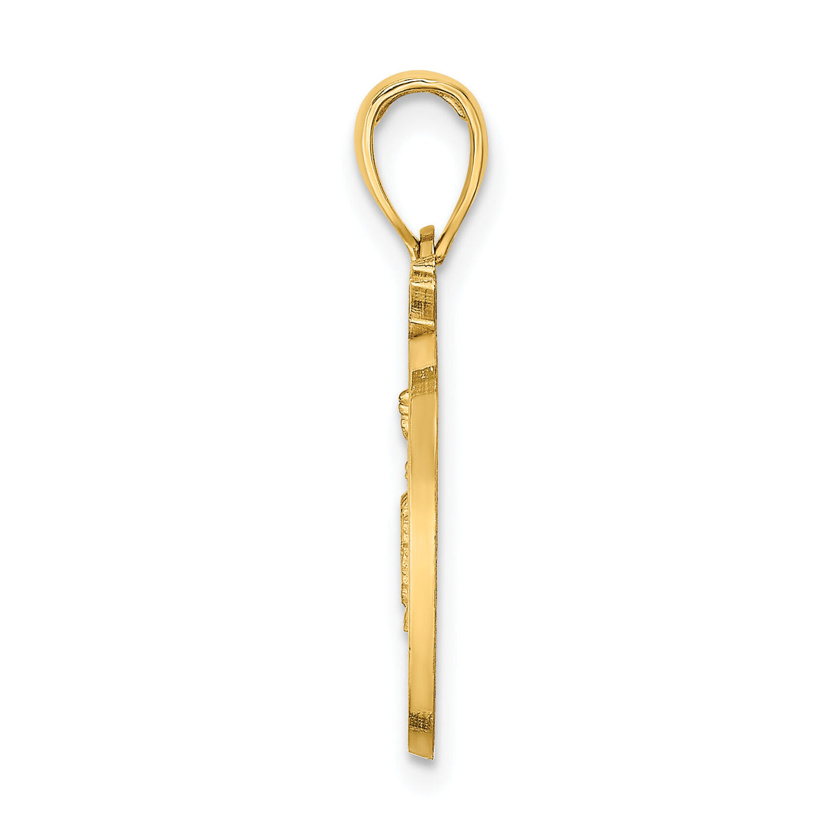 14k NEW YORK City Skyline in Apple Pendant-K8875