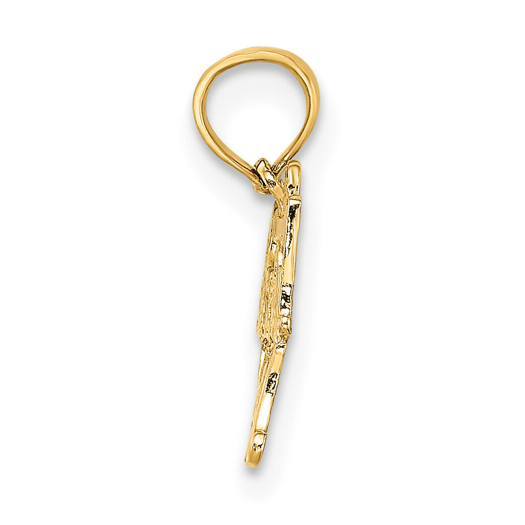 14K BASEBALL MOM Charm-K8903