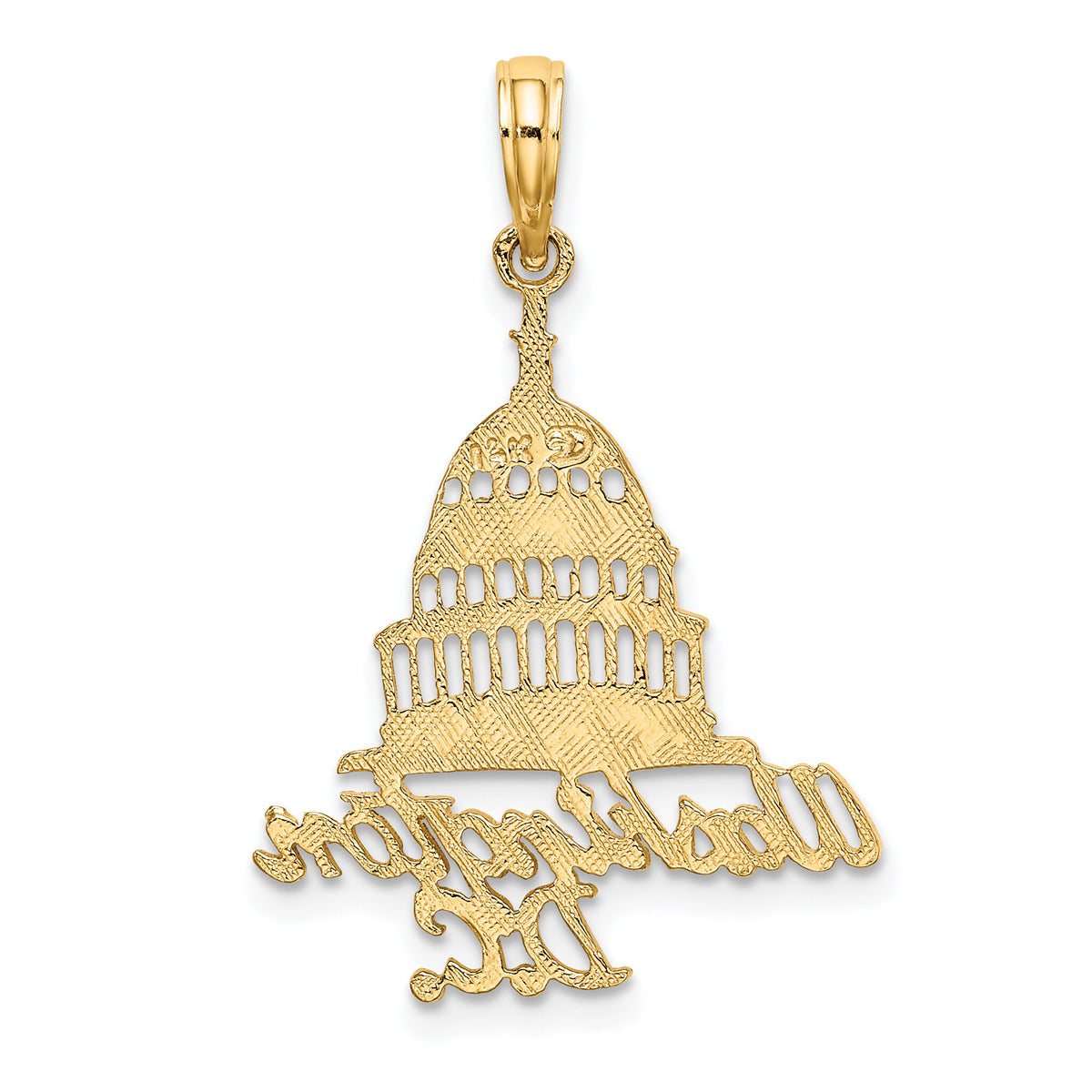 14K WASHINGTON D.C. Capital Building Charm-K8910