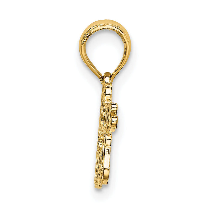 14K PUERTO RICAN PRINCESS Charm-K8911