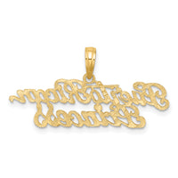 14K PUERTO RICAN PRINCESS Charm-K8911