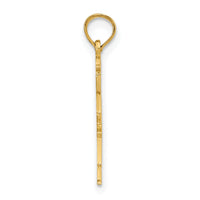 14K Boy w/ Baseball Cap Charm-K8935