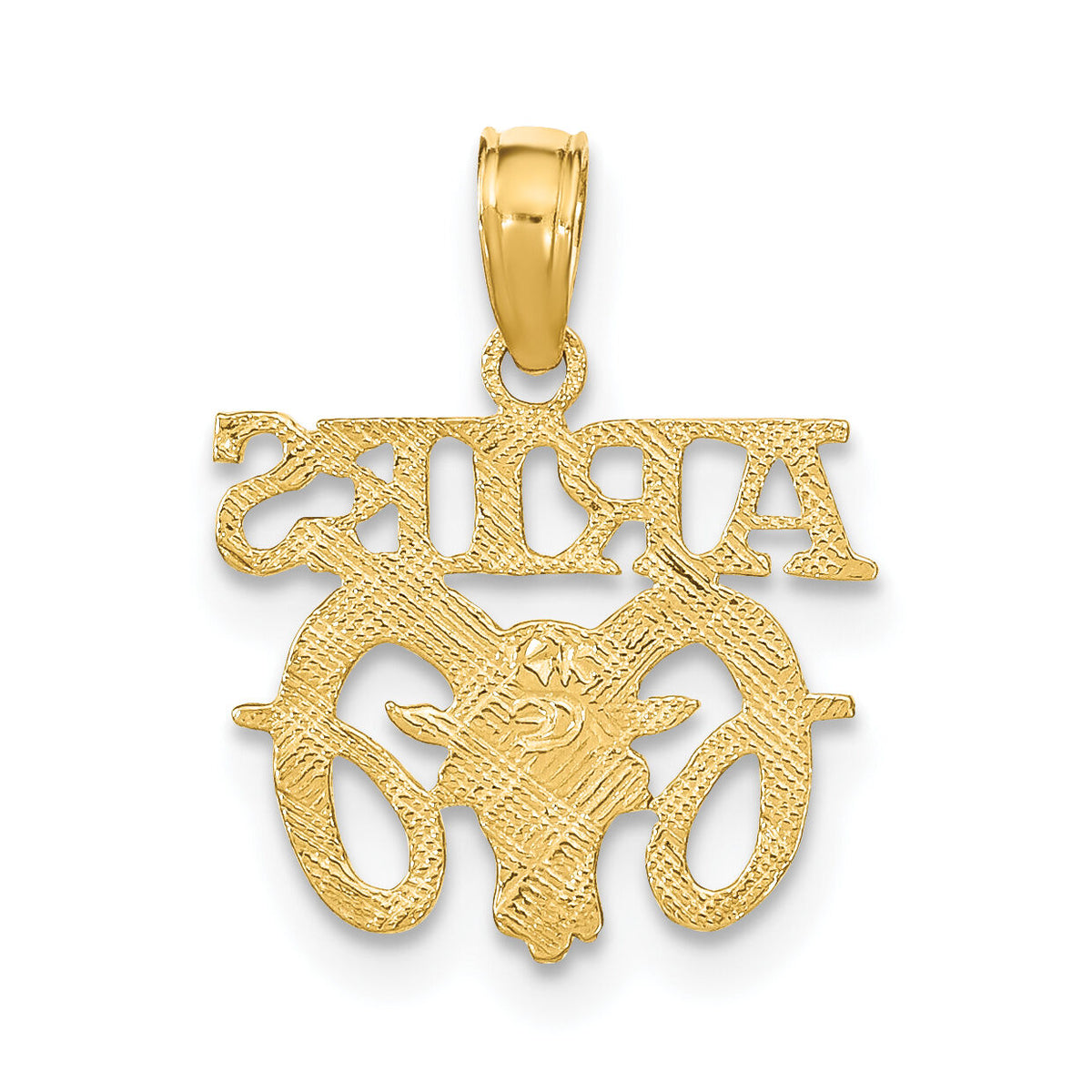 14K ARIES Zodiac Charm-K8946