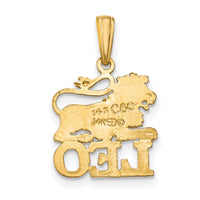 14K LEO Zodiac Charm-K8950
