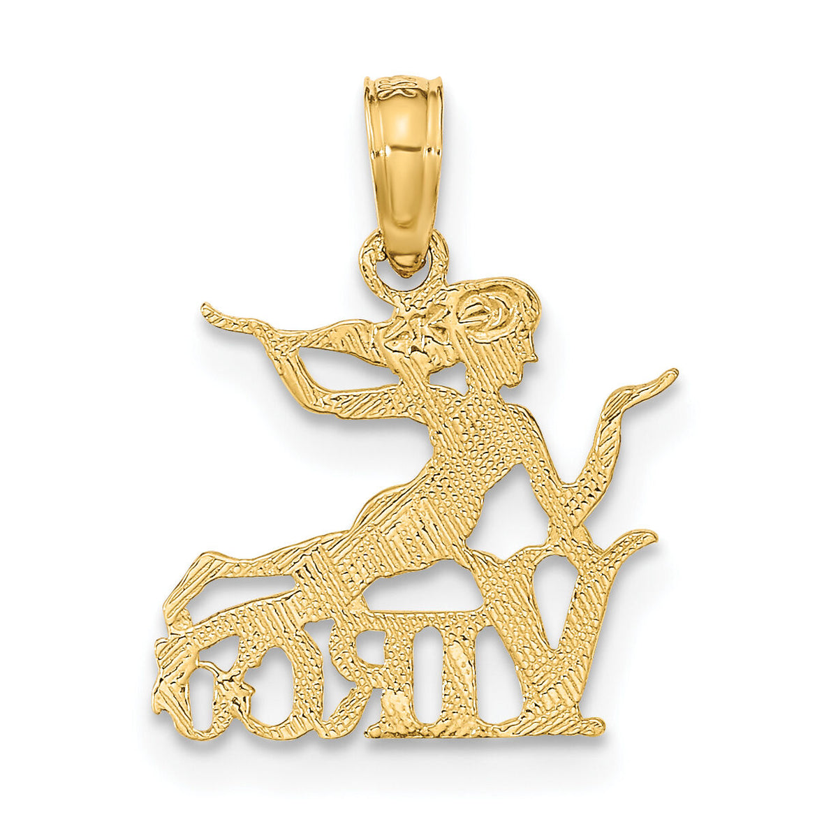 14K VIRGO Zodiac Charm-K8951