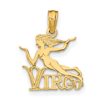 14K VIRGO Zodiac Charm-K8951