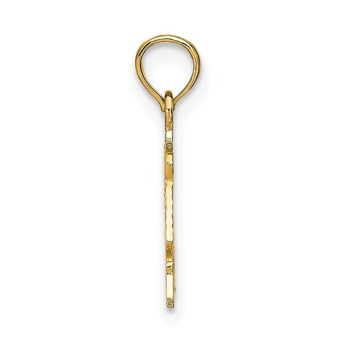 14K LIBRA Zodiac Charm-K8952