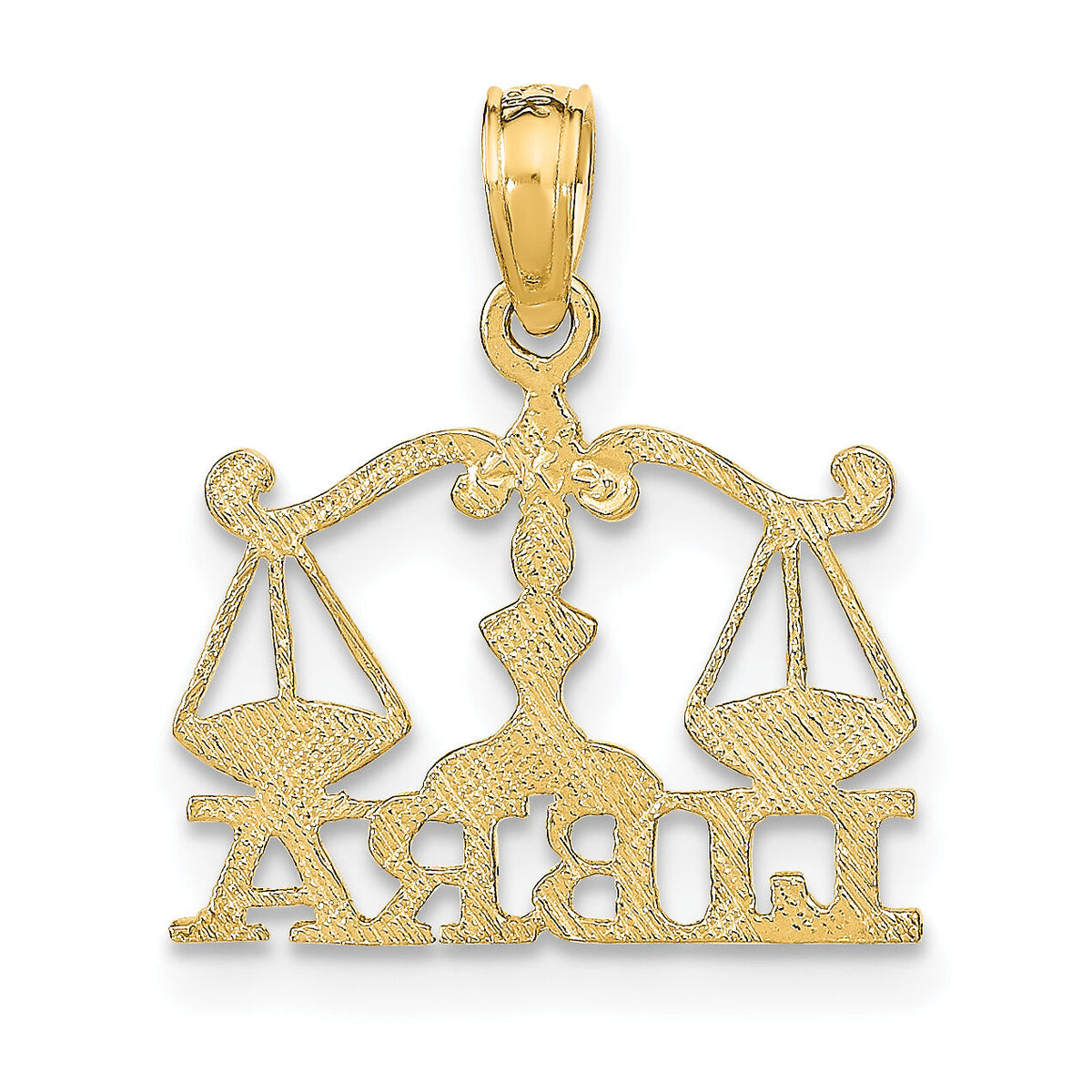 14K LIBRA Zodiac Charm-K8952