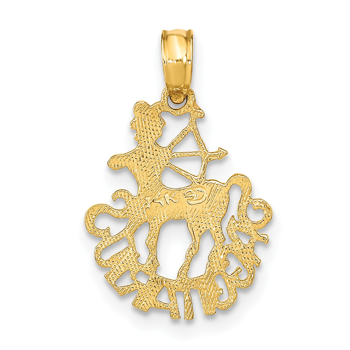 14K SAGITTARIUS Zodiac Charm-K8954