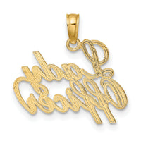 14k LADY OFFICER Charm-K906