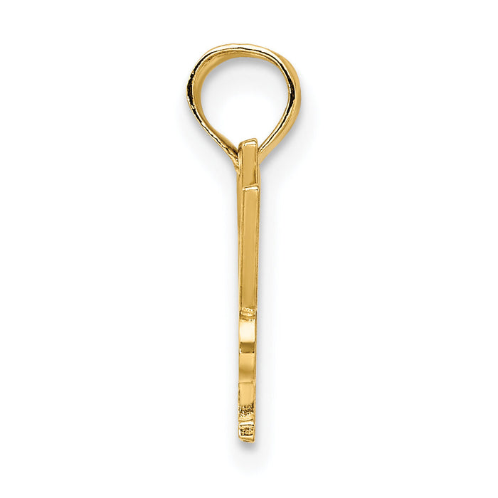 14k LADY COP Charm-K908