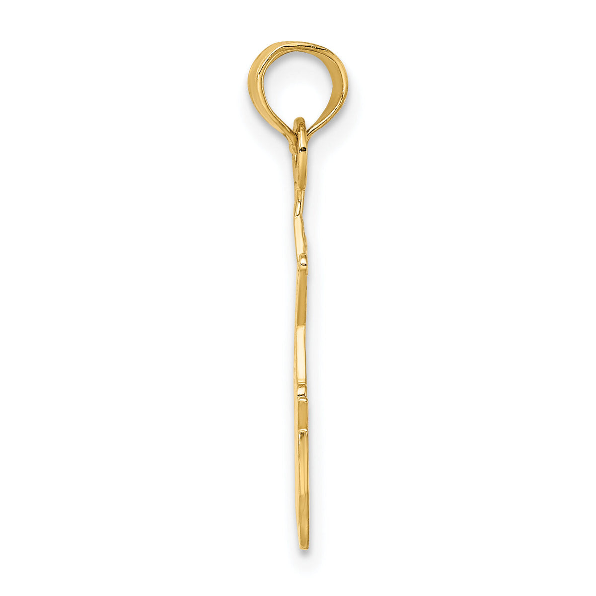 14k I HEART MY SHERIFF Charm-K910