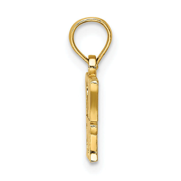 14k I LOVE MY EMT Charm-K917