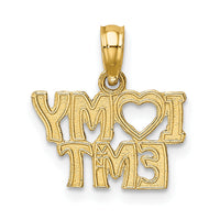 14k I LOVE MY EMT Charm-K917