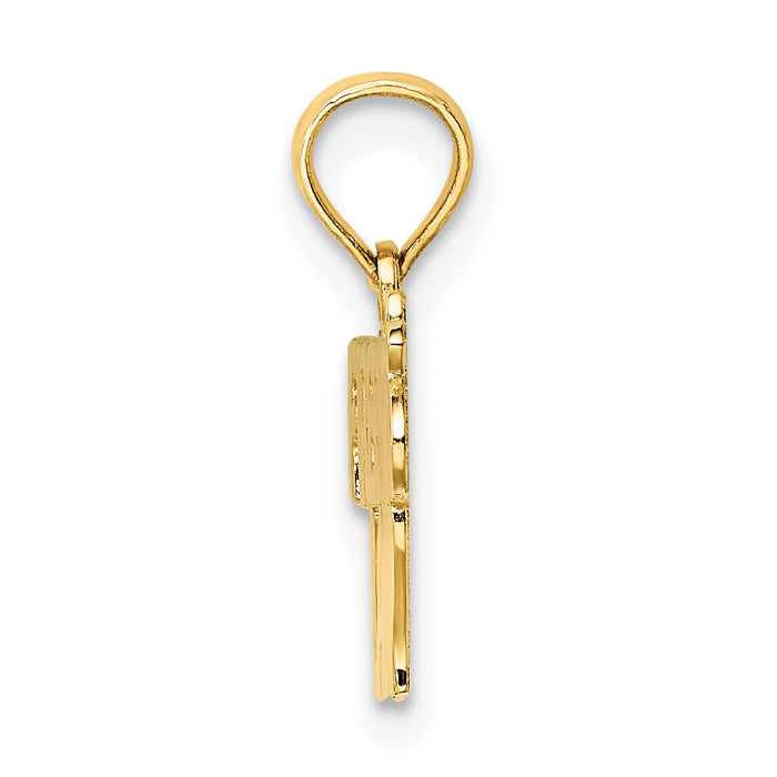 14k FIREFIGHTER'S LADY Charm-K921