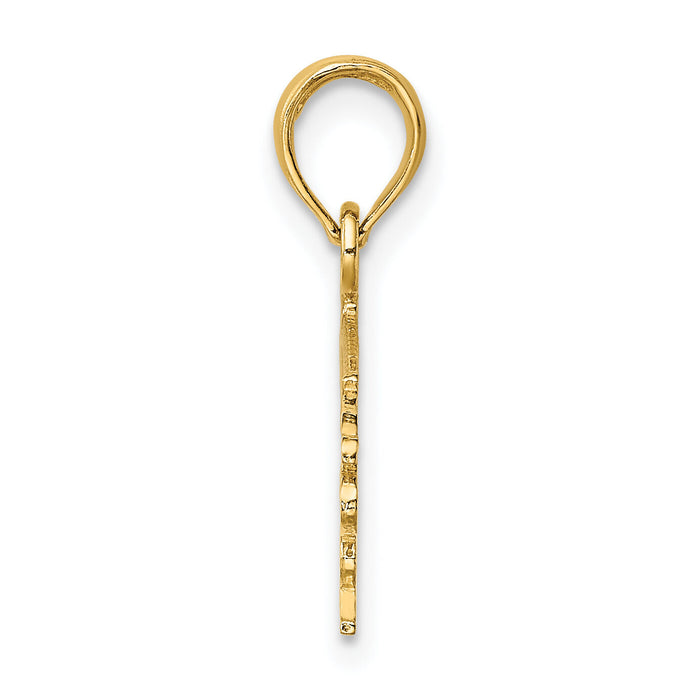 14k FIREFIGHTER'S DAUGHTER Charm-K923