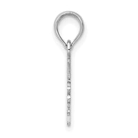 14k White Gold FIREFIGHTER'S DAUGHTER Charm-K923W
