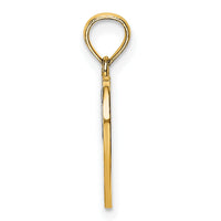 14k w/Rhodium MOM and Angel Heart Charm-K9310