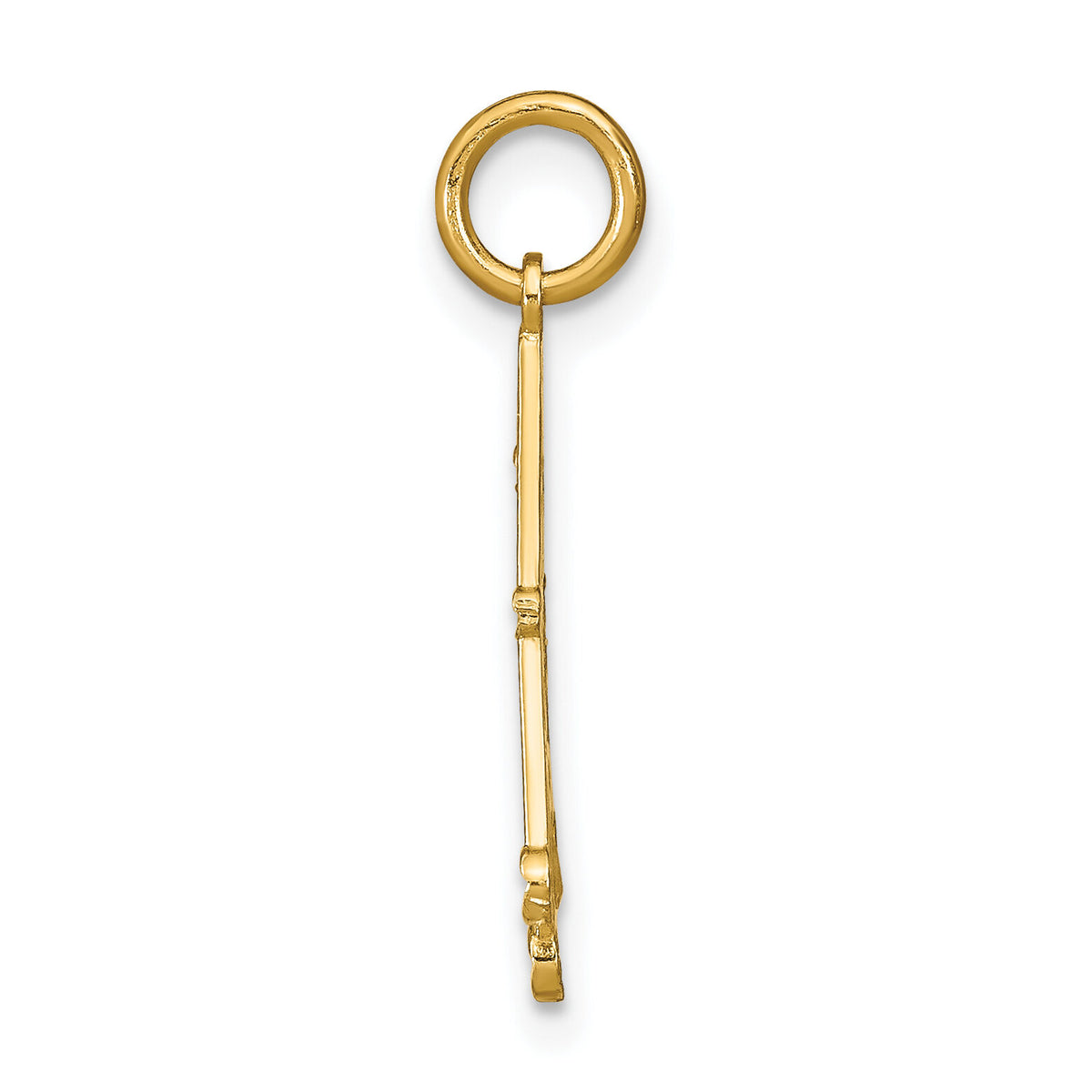 14K w/Rhodium D/C Chandellier Charm-K9510