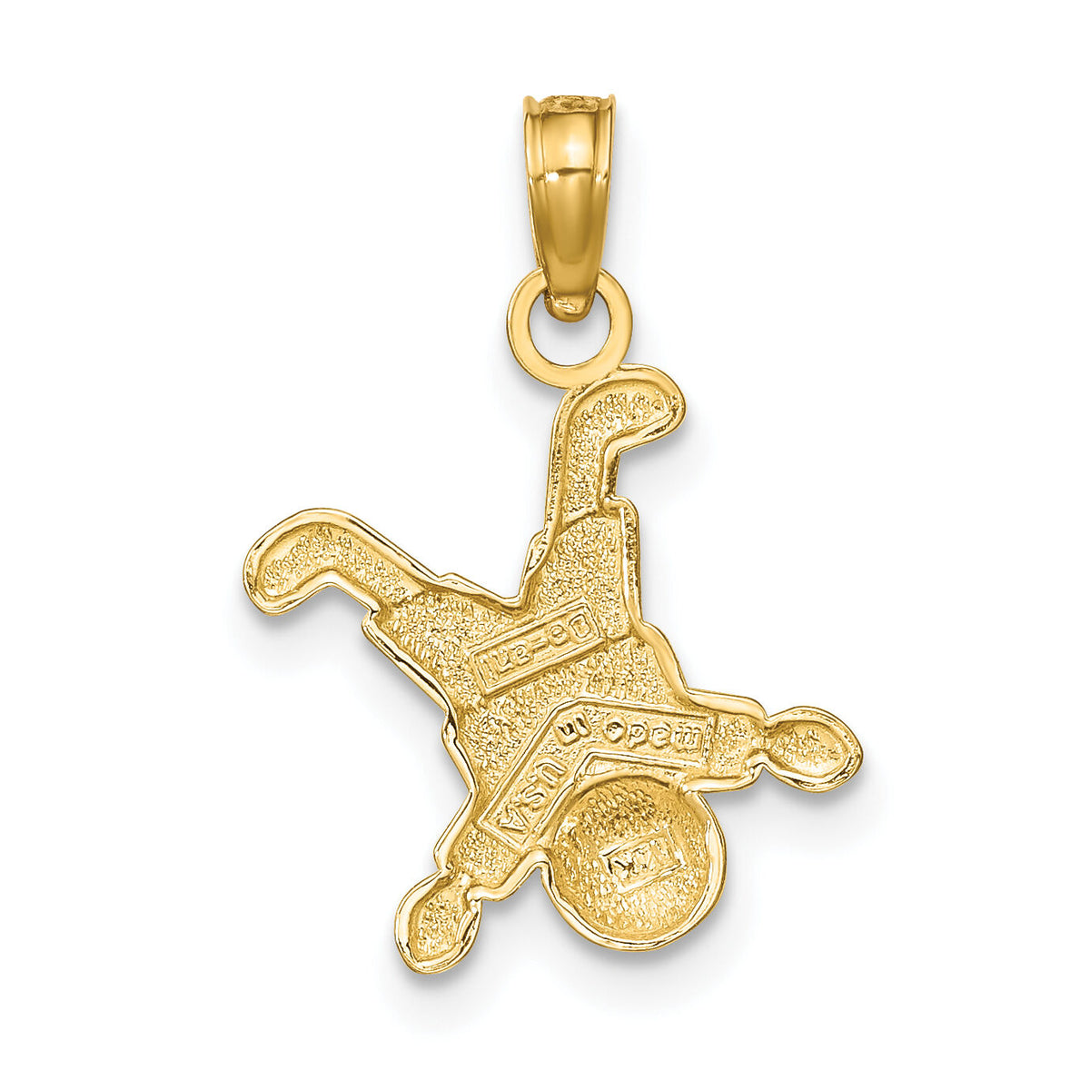 14K Little Boy Pendant-K9566