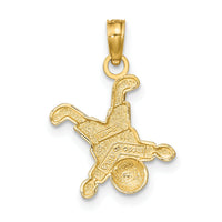 14K Little Boy Pendant-K9566