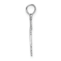 14k White Gold Polished R.N. Pendant-K9575W