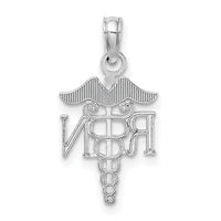 14k White Gold Polished R.N. Pendant-K9575W